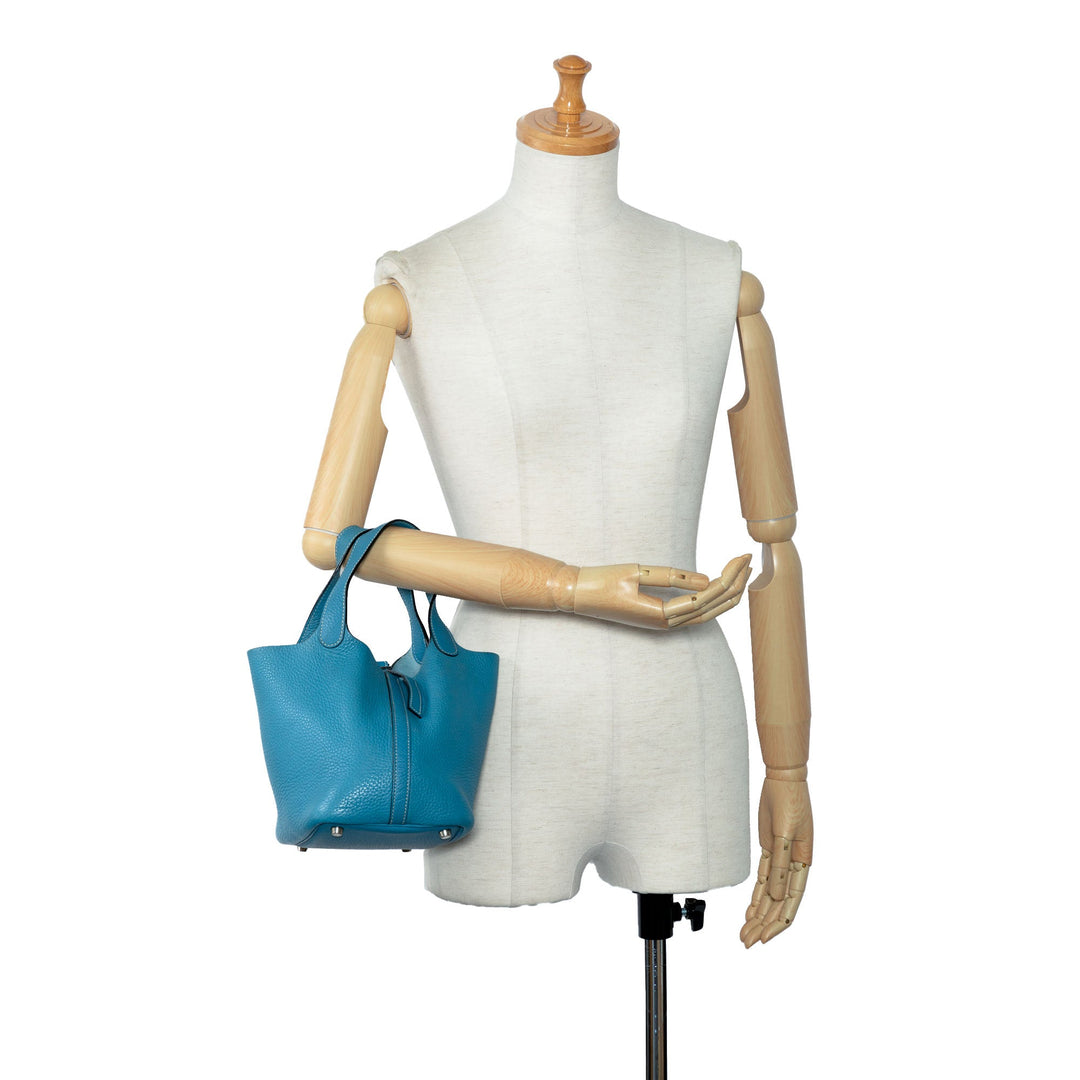 Top quality Hermes Clemence Picotin Lock 18 Handbag