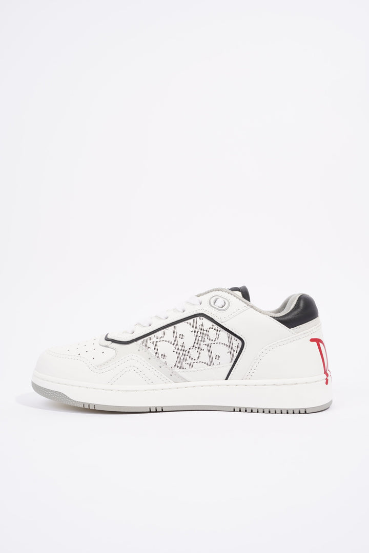 Christian Dior B27 Low-top White / Black Leather EU 39 UK 6