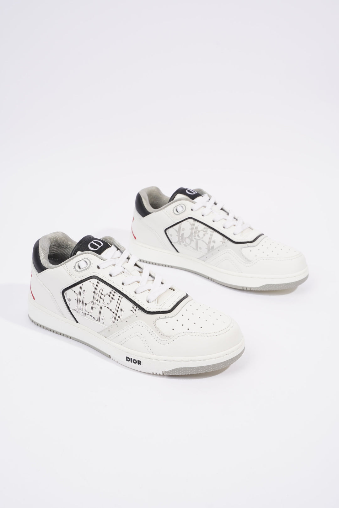 Christian Dior B27 Low-top White / Black Leather EU 39 UK 6