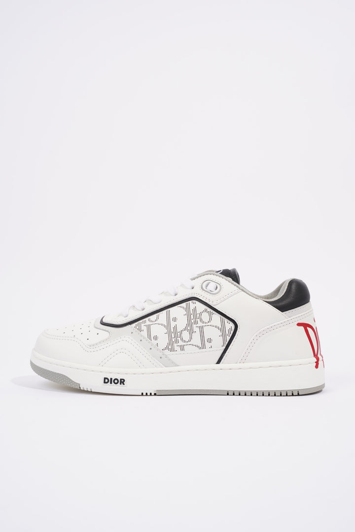 Christian Dior B27 Low-top White / Black Leather EU 39 UK 6