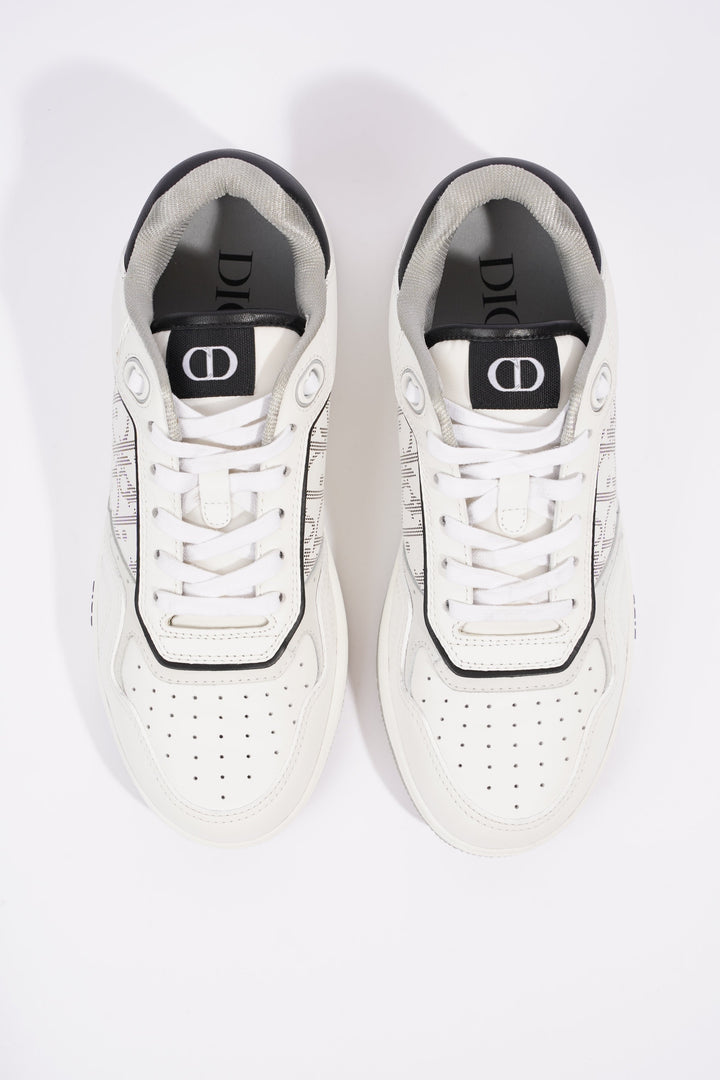 Christian Dior B27 Low-top White / Black Leather EU 39 UK 6