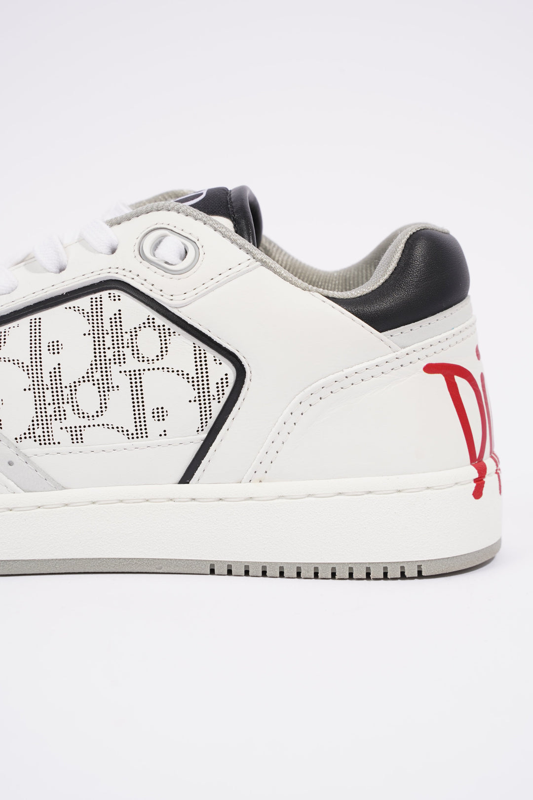 Christian Dior B27 Low-top White / Black Leather EU 39 UK 6
