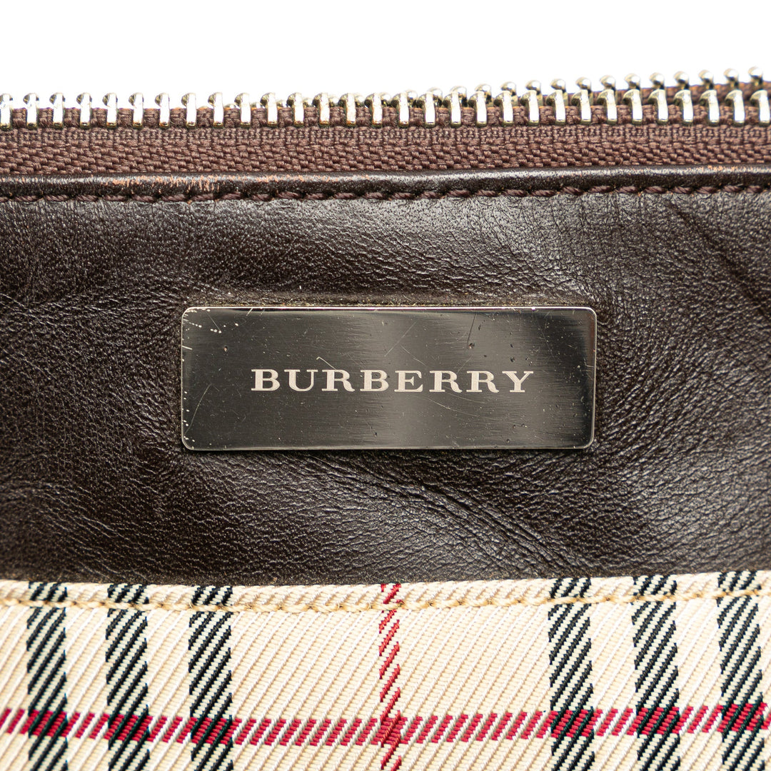 BURBERRY House Check Handbag