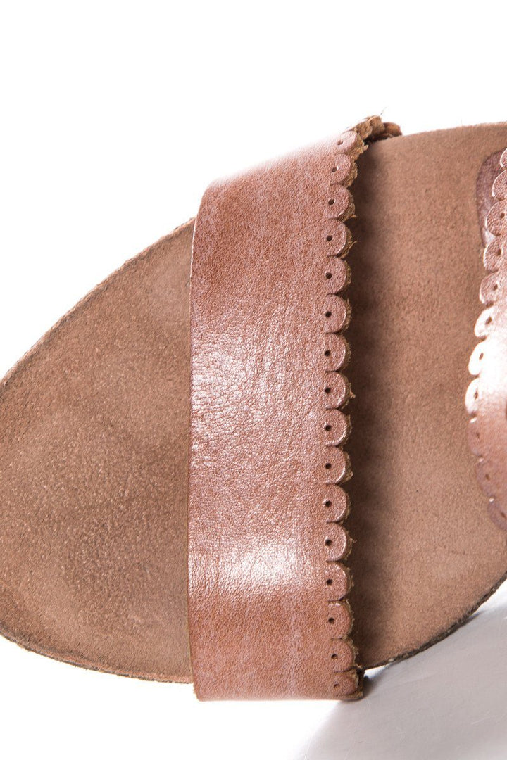 Pedro Garcia Blush Winona Cut Out Detail Sandals SZ 35.5