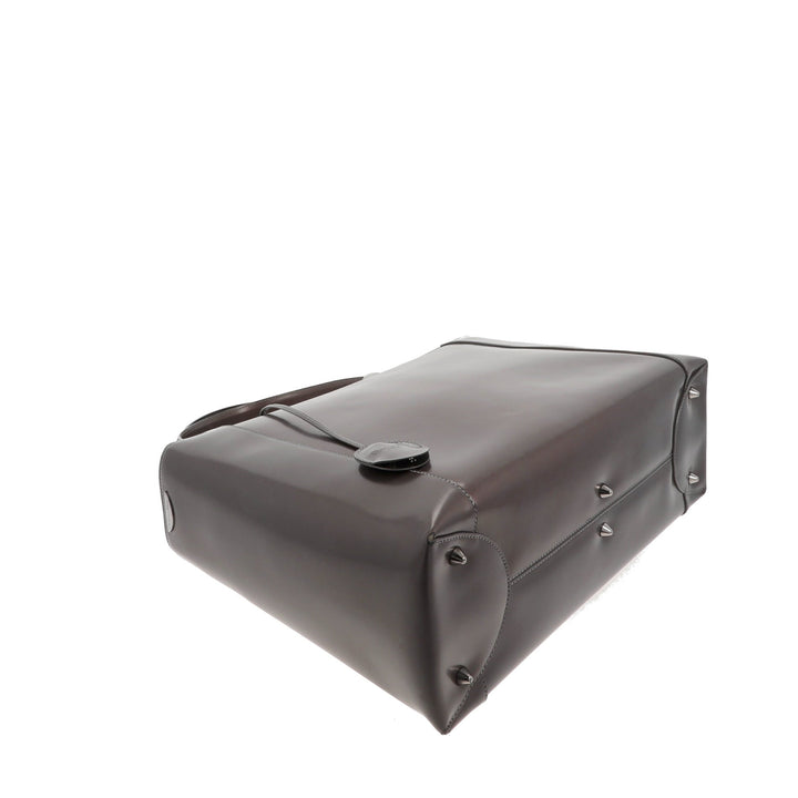 CHRISTIAN Top quality Dior Handbag in Brown Leather