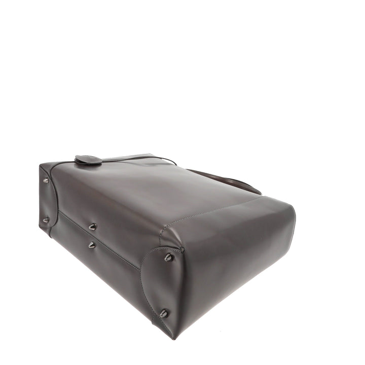 CHRISTIAN Top quality Dior Handbag in Brown Leather