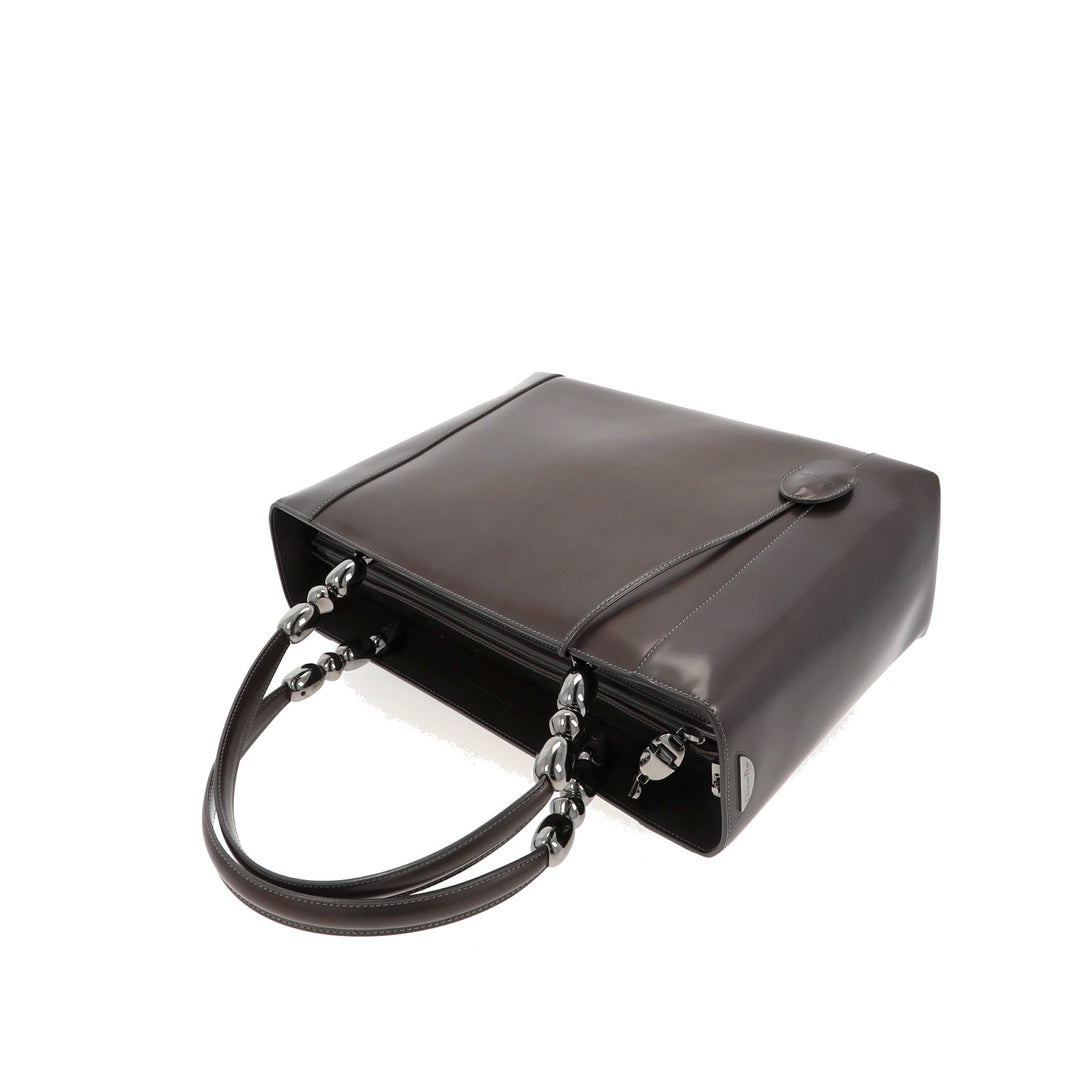 CHRISTIAN Top quality Dior Handbag in Brown Leather