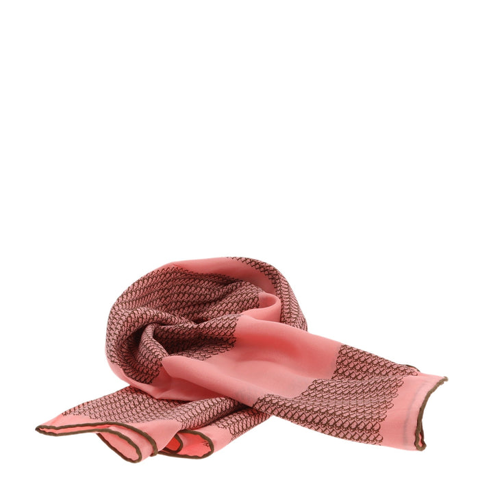 CHRISTIAN Top quality Dior Foulard in Pink Silk