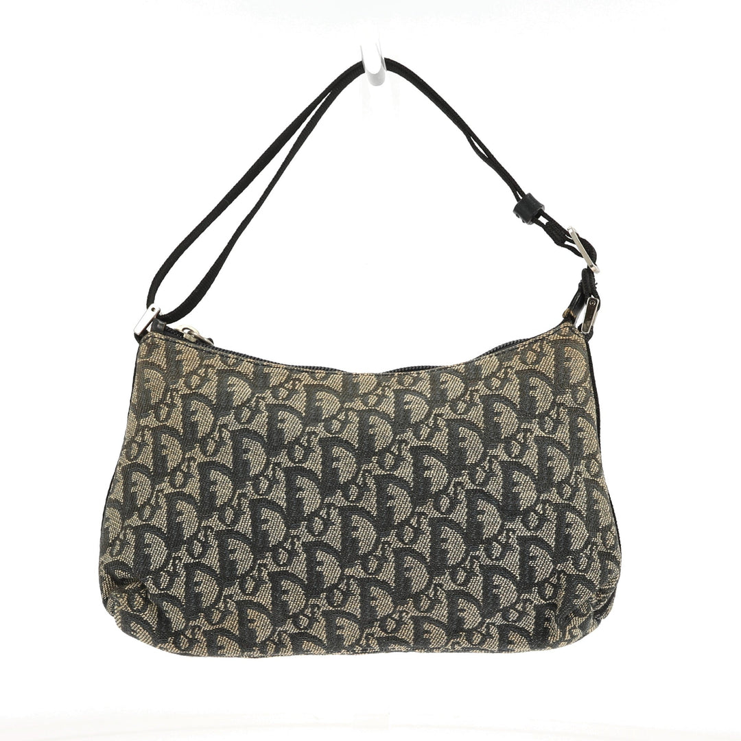 CHRISTIAN Top quality Dior Shoulder Bag in Blue Fabric