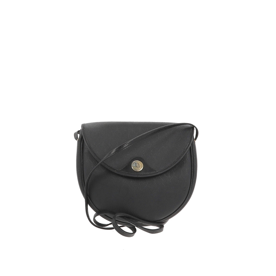 CHRISTIAN Top quality Dior Crossbody Bag in Black Canvas