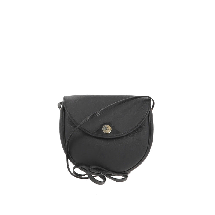 CHRISTIAN Top quality Dior Crossbody Bag in Black Canvas