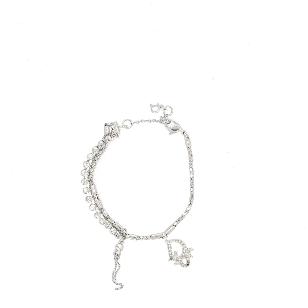 CHRISTIAN Top quality Dior Bracelet in Silver Metal
