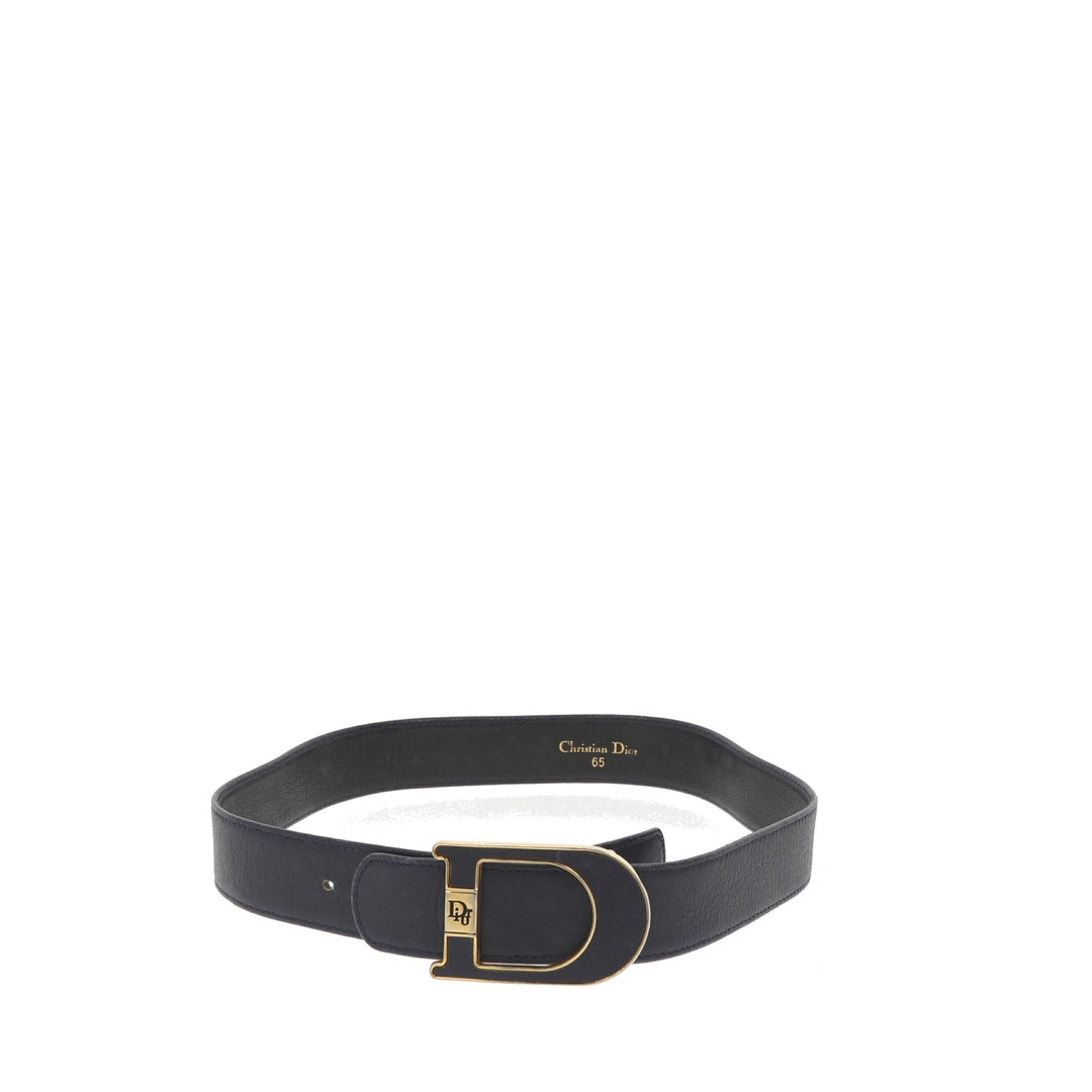 CHRISTIAN Top quality Dior Belt in Blue Leather
