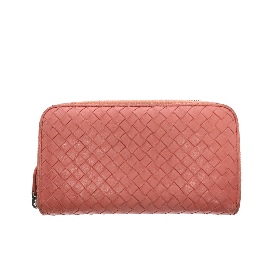 Bottega veneta Wallet in Pink Leather