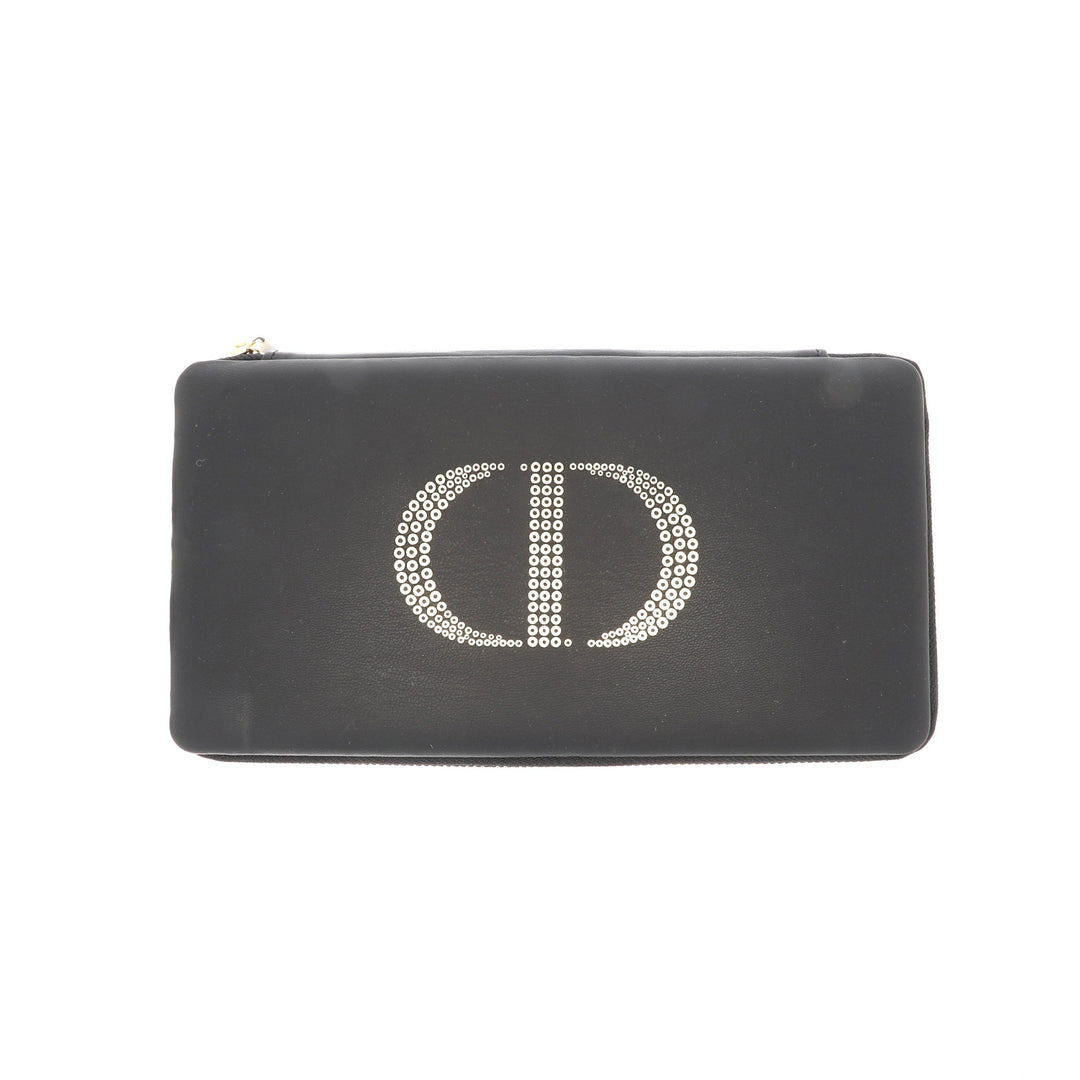 CHRISTIAN Top quality Dior Travel Bag in Black Leather
