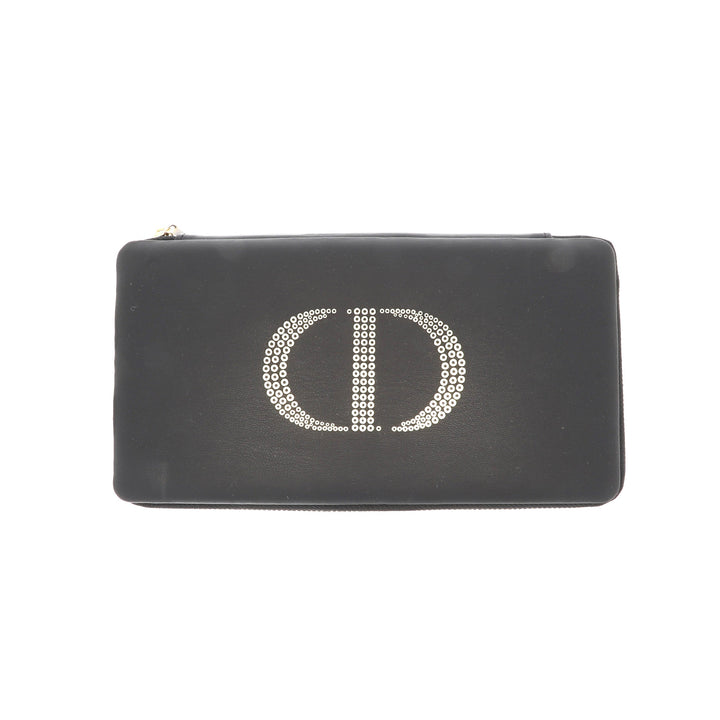CHRISTIAN Top quality Dior Travel Bag in Black Leather