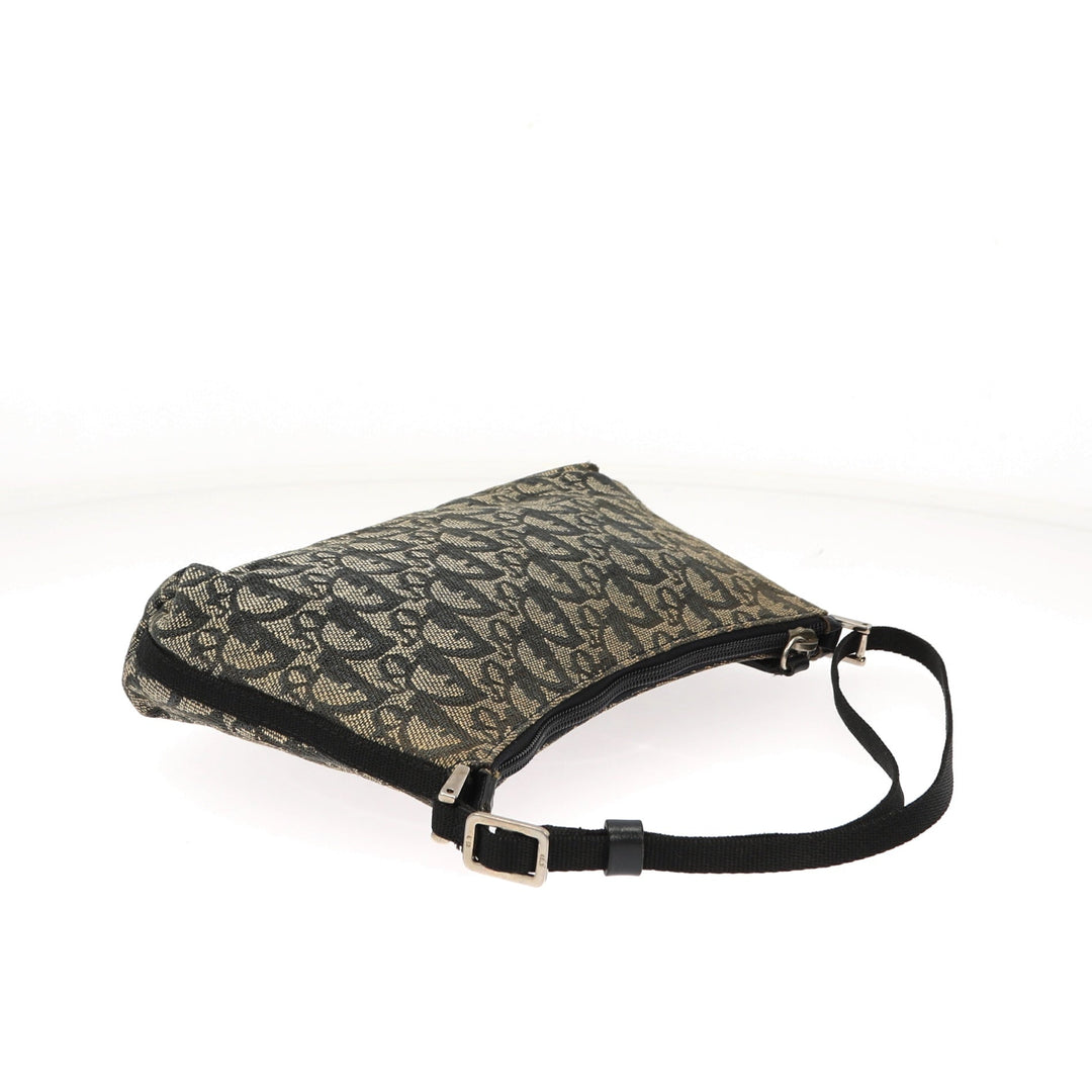 CHRISTIAN Top quality Dior Shoulder Bag in Blue Fabric