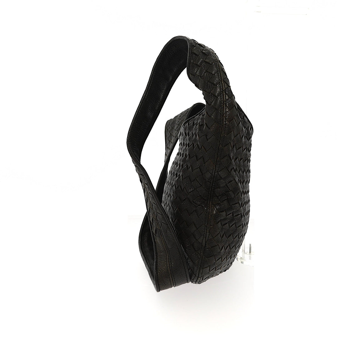 Bottega veneta Crossbody Bag in Black Leather