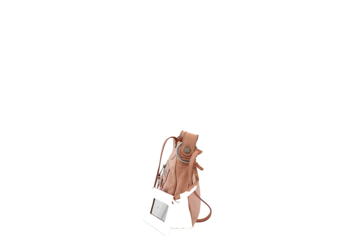 balenciaga Hip Crossbody Bag in Pink Leather