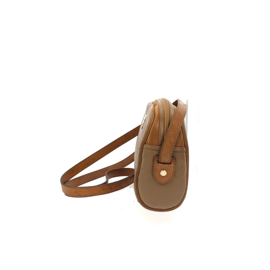 CHRISTIAN Top quality Dior Crossbody Bag in Brown Leather