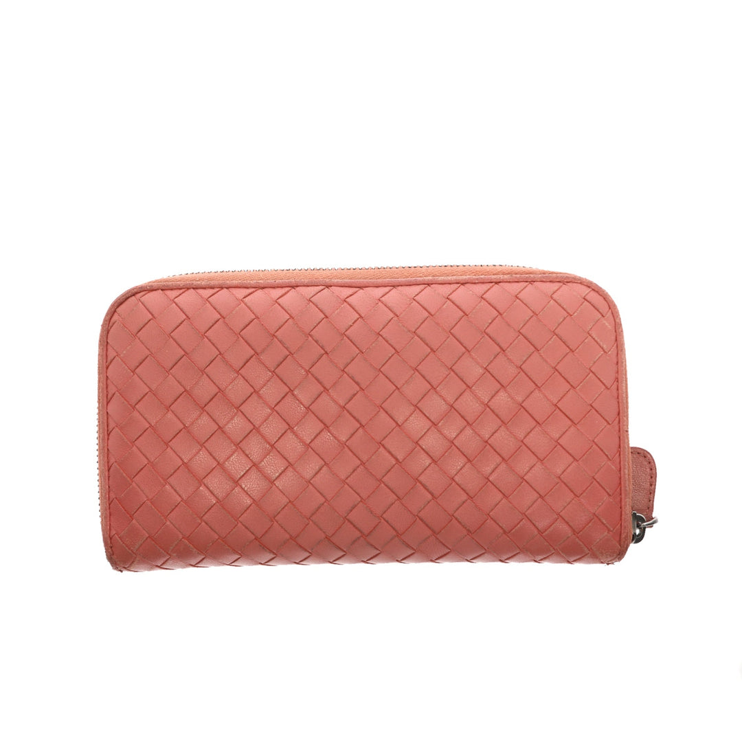 Bottega veneta Wallet in Pink Leather