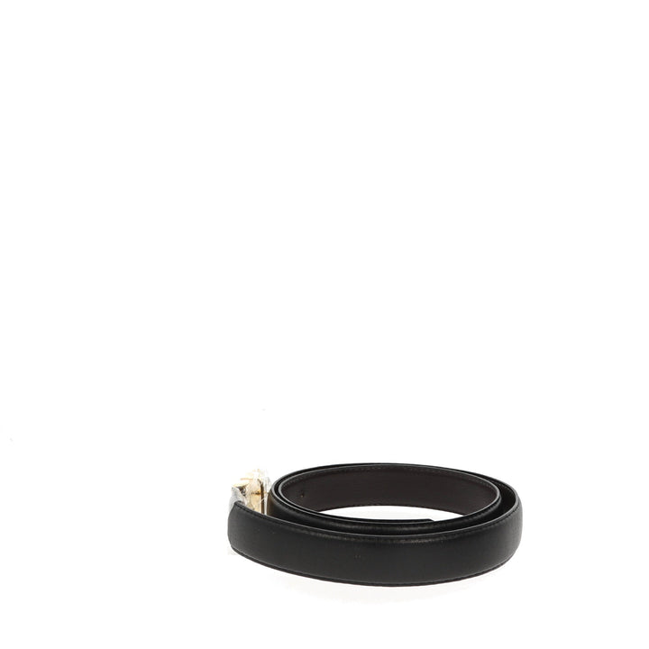 CHRISTIAN Top quality Dior Belt in Black Leather