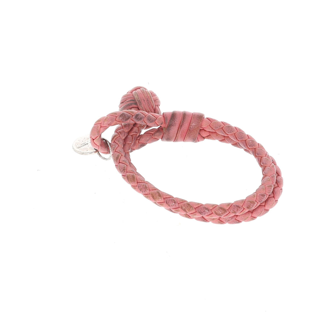 Bottega veneta Nodini Bracelet in Pink Leather