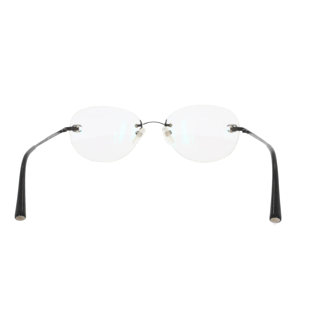 Chanel Glasses in Black Metal