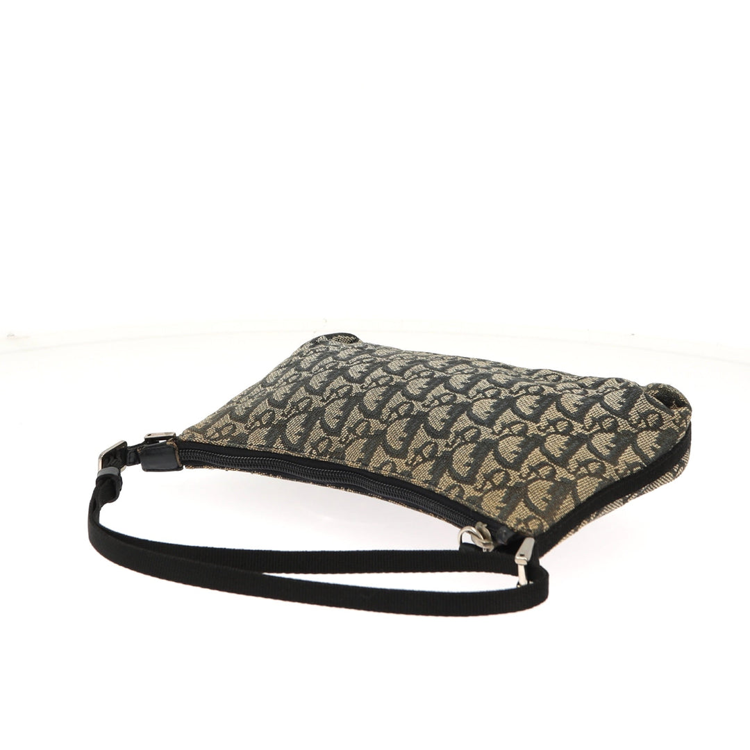 CHRISTIAN Top quality Dior Shoulder Bag in Blue Fabric