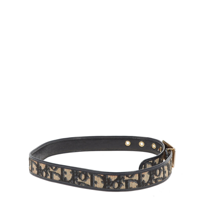 CHRISTIAN Top quality Dior Belt in Blue Fabric