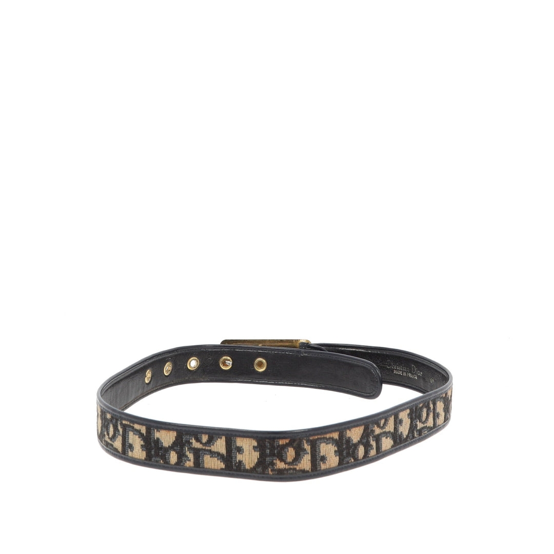 CHRISTIAN Top quality Dior Belt in Blue Fabric