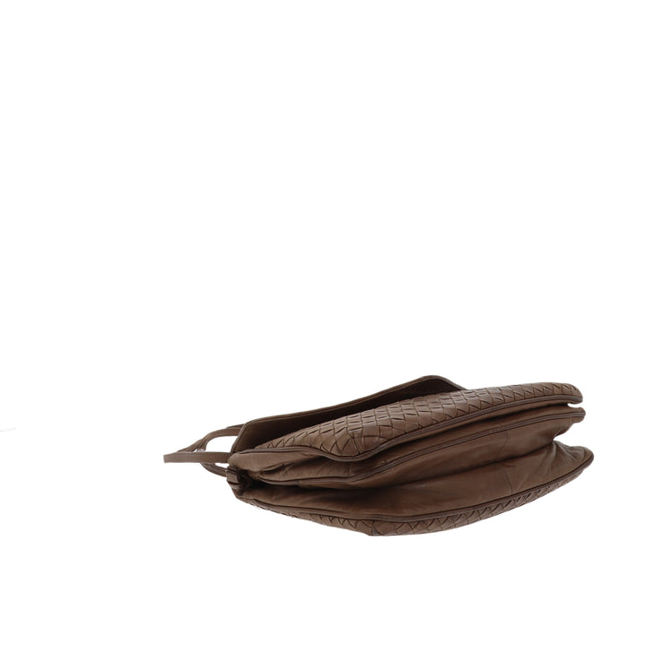 Bottega veneta Shoulder Bag in Brown Leather