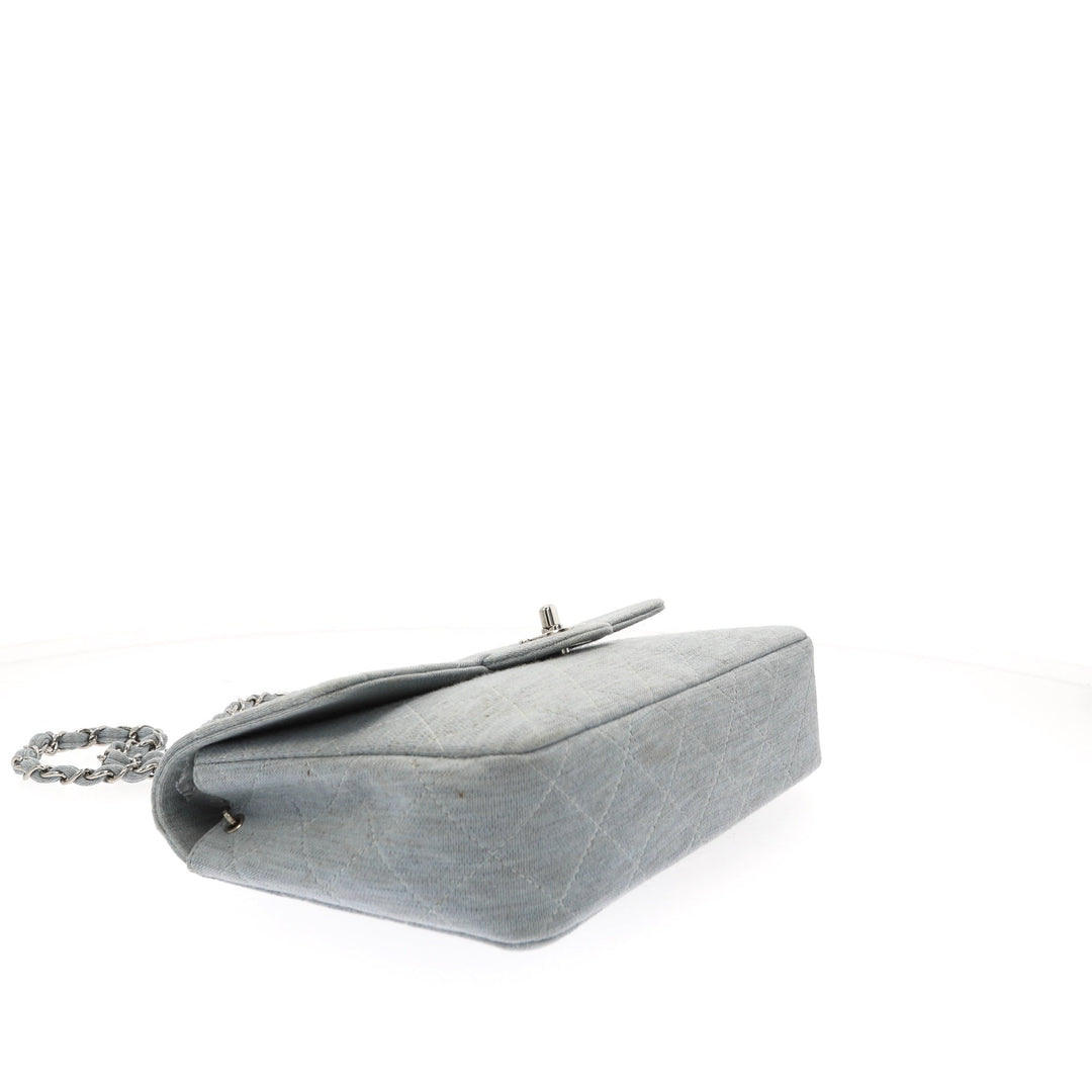 Chanel Timeless/Classique Shoulder Bag in Blue Denim/Jeans