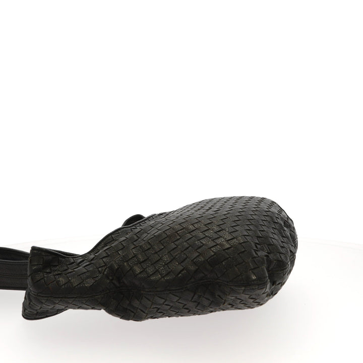 Bottega veneta Crossbody Bag in Black Leather