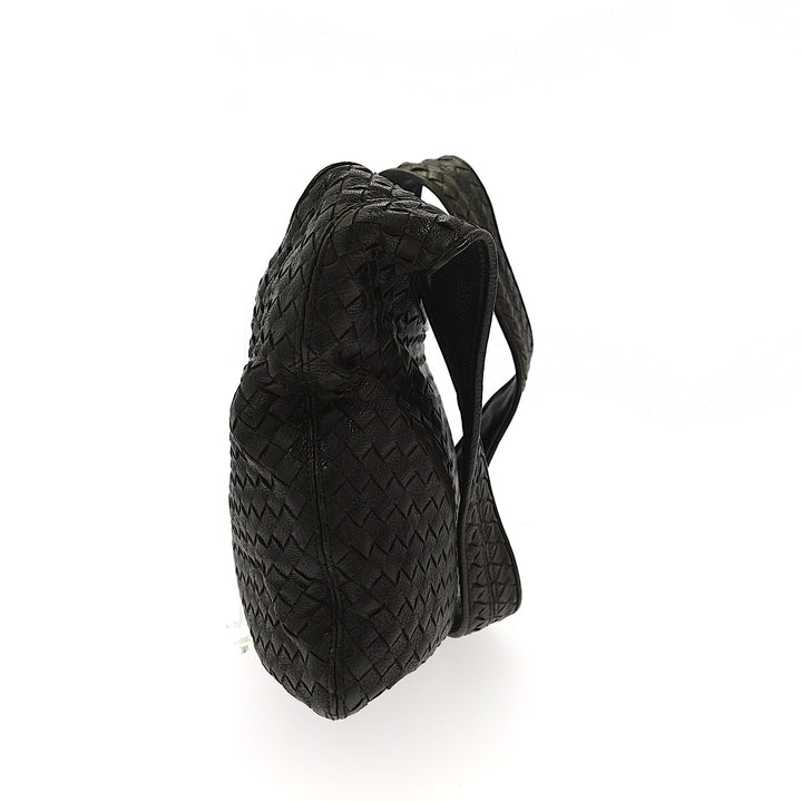 Bottega veneta Crossbody Bag in Black Leather