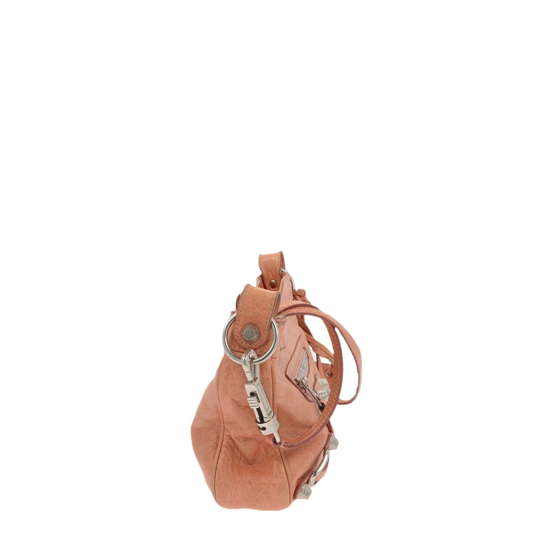 balenciaga Hip Crossbody Bag in Pink Leather