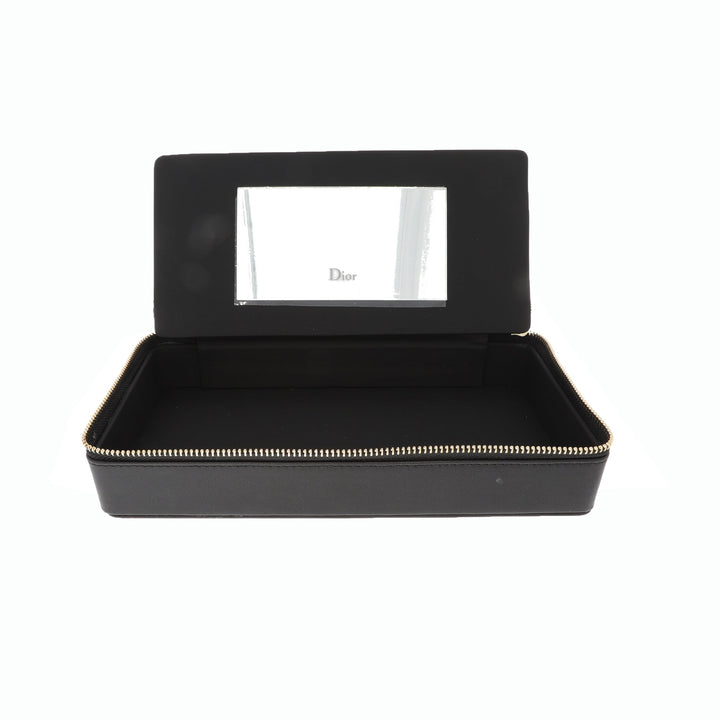 CHRISTIAN Top quality Dior Travel Bag in Black Leather
