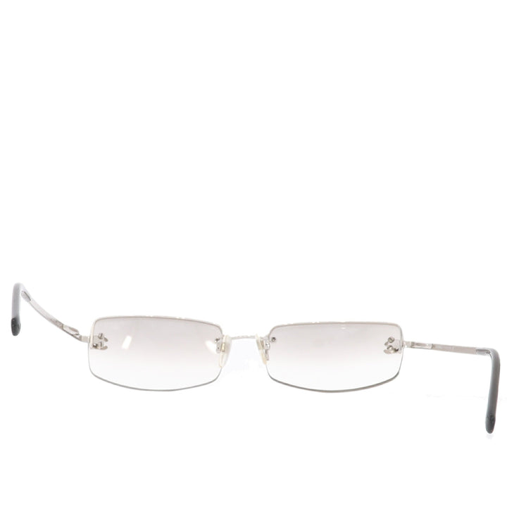 Top Quality Chanel Glasses in Silver Metal