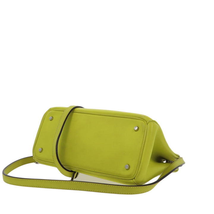 CHRISTIAN Top quality Dior Lady Top quality Dior Handbag in Green Leather