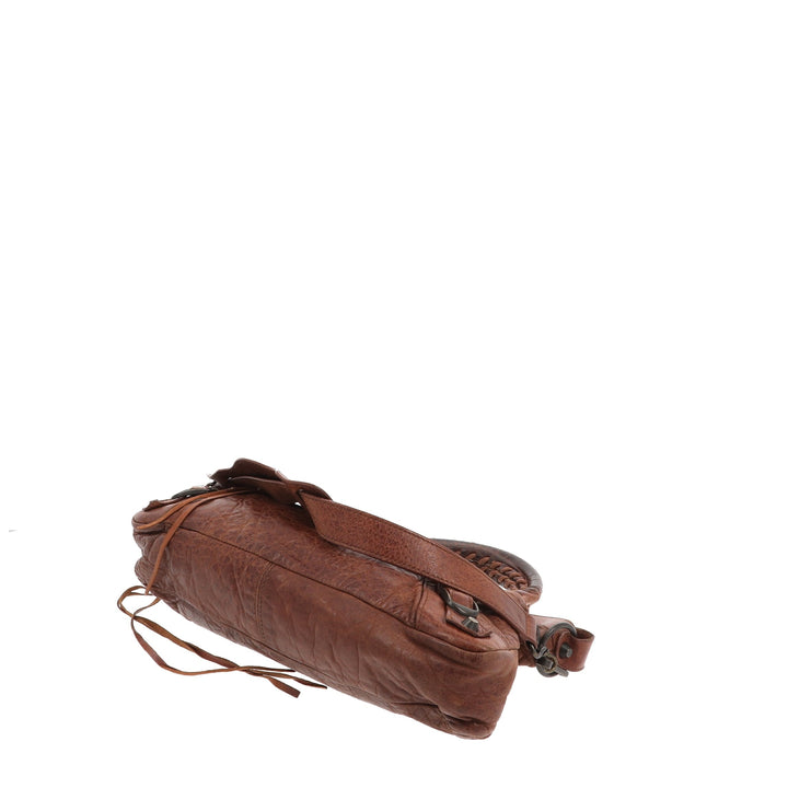 Top Quality Balenciaga First Handbag in Brown Leather