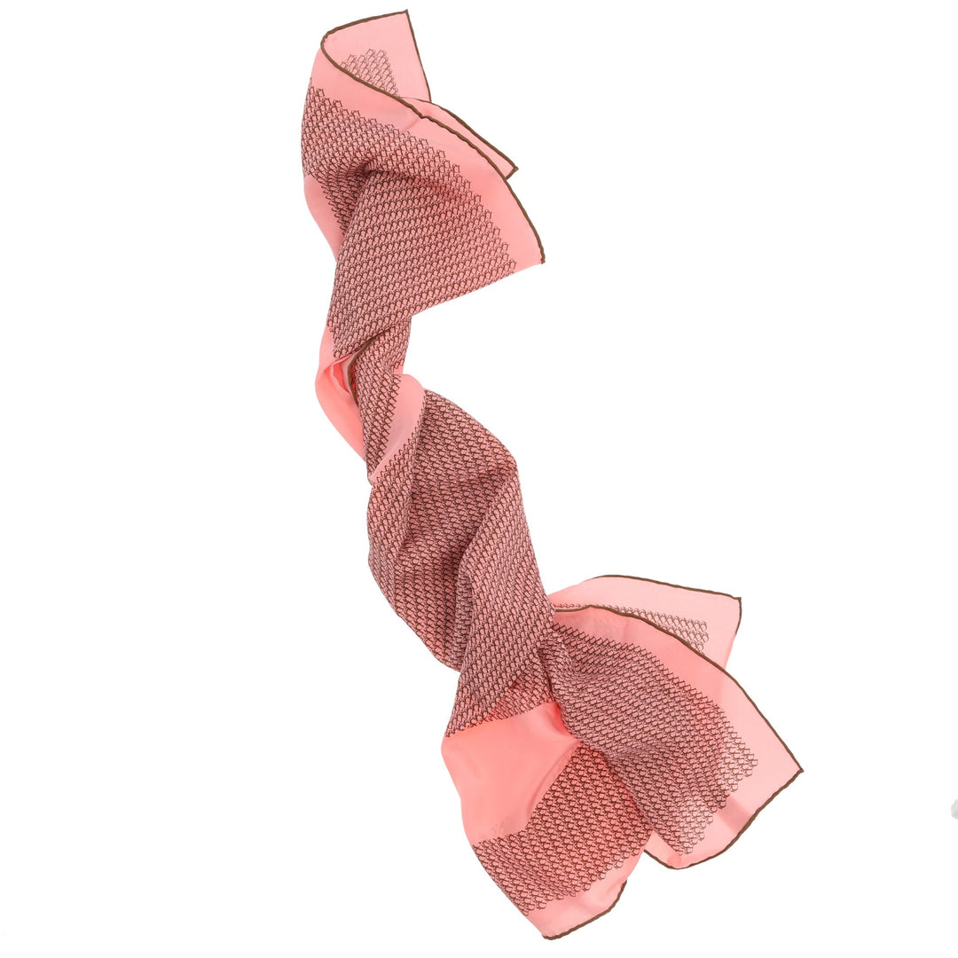 CHRISTIAN Top quality Dior Foulard in Pink Silk