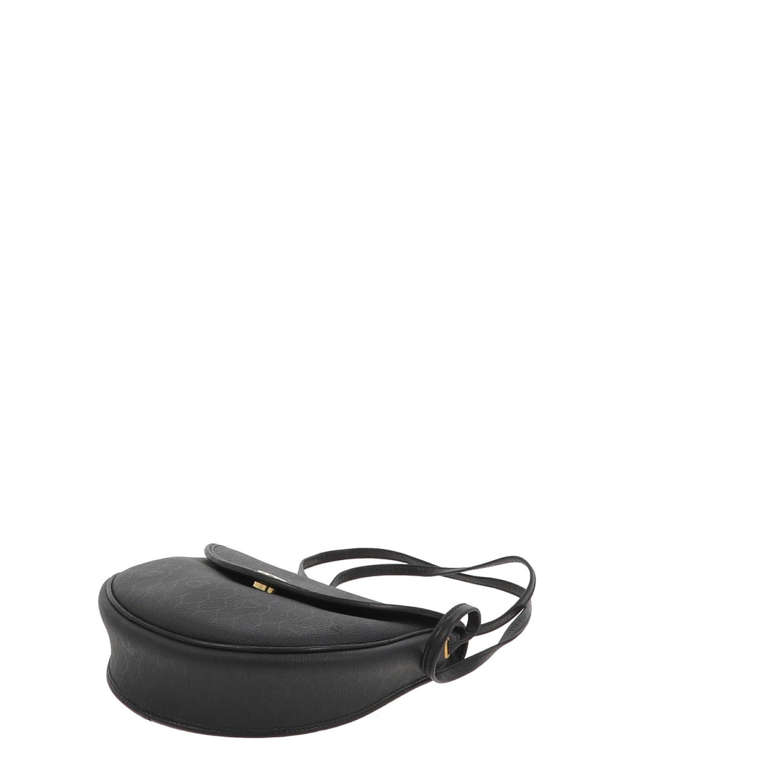 CHRISTIAN Top quality Dior Crossbody Bag in Black Canvas