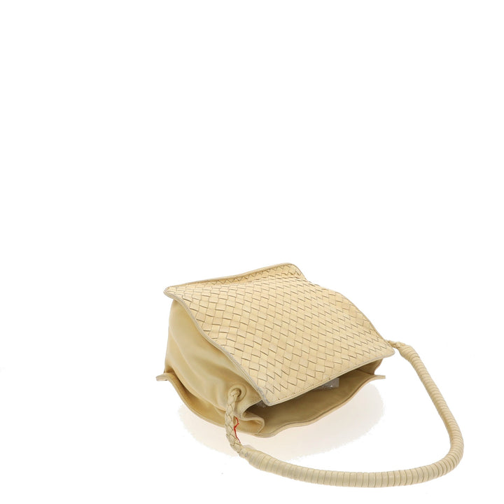 Bottega veneta Shoulder Bag in White Leather