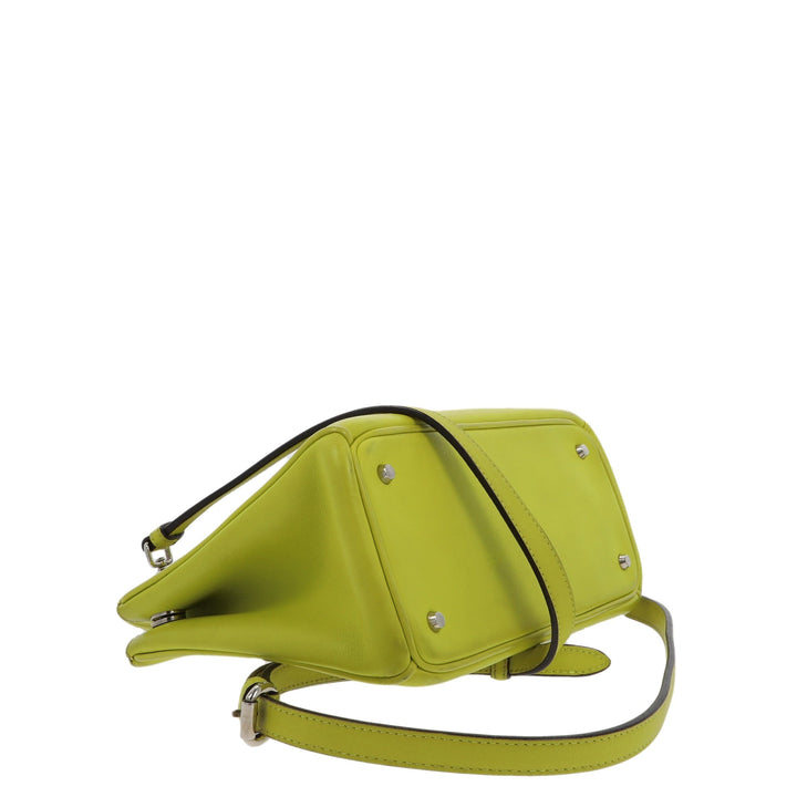 CHRISTIAN Top quality Dior Lady Top quality Dior Handbag in Green Leather