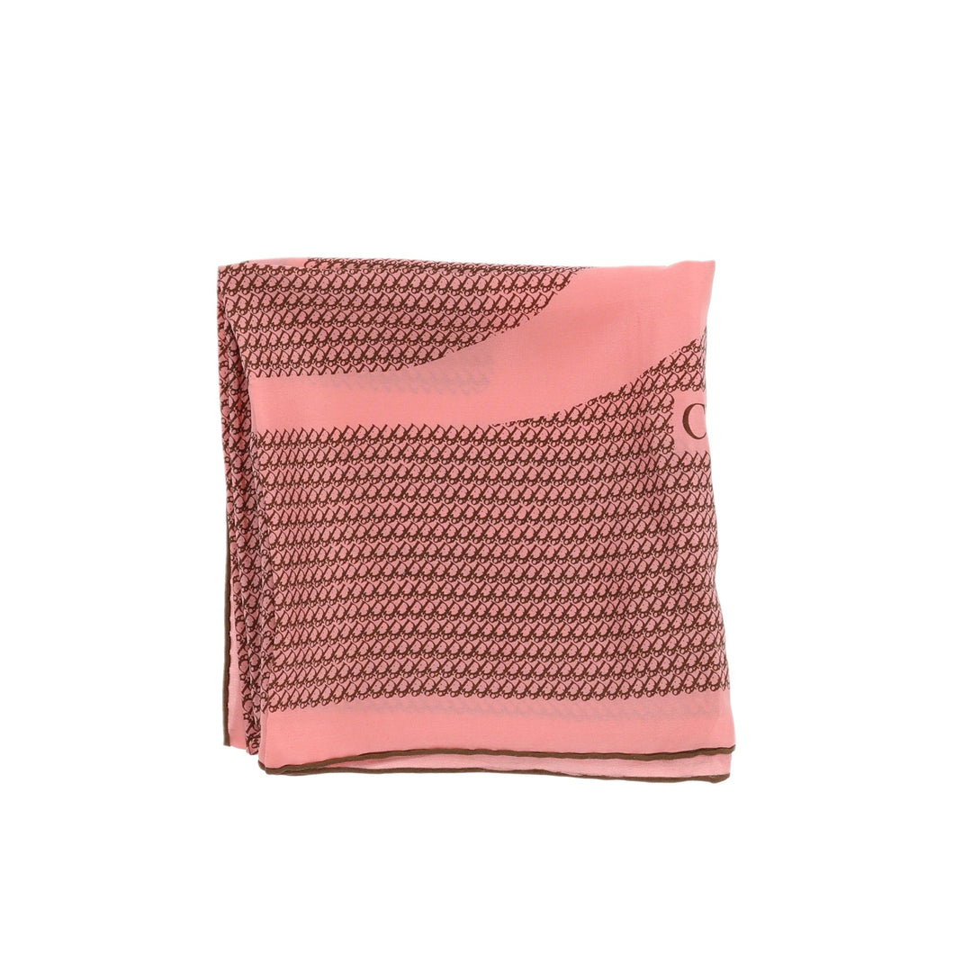 CHRISTIAN Top quality Dior Foulard in Pink Silk