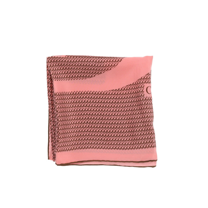CHRISTIAN Top quality Dior Foulard in Pink Silk