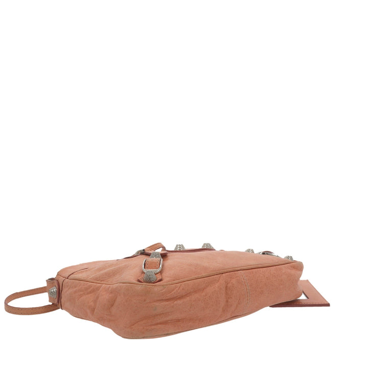 balenciaga Hip Crossbody Bag in Pink Leather
