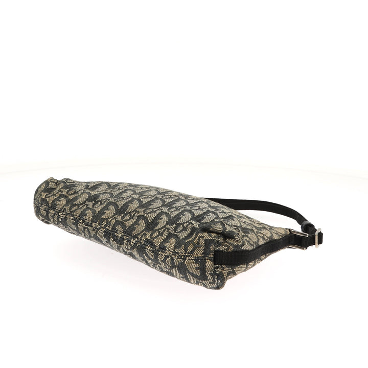 CHRISTIAN Top quality Dior Shoulder Bag in Blue Fabric