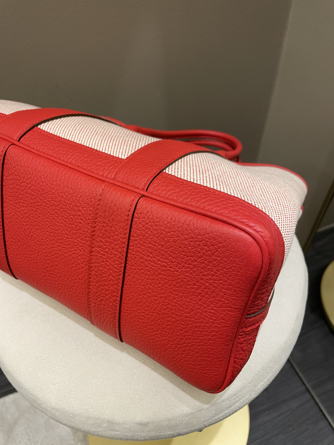 Top quality Hermes Garden Party 30 Rouge Coeur