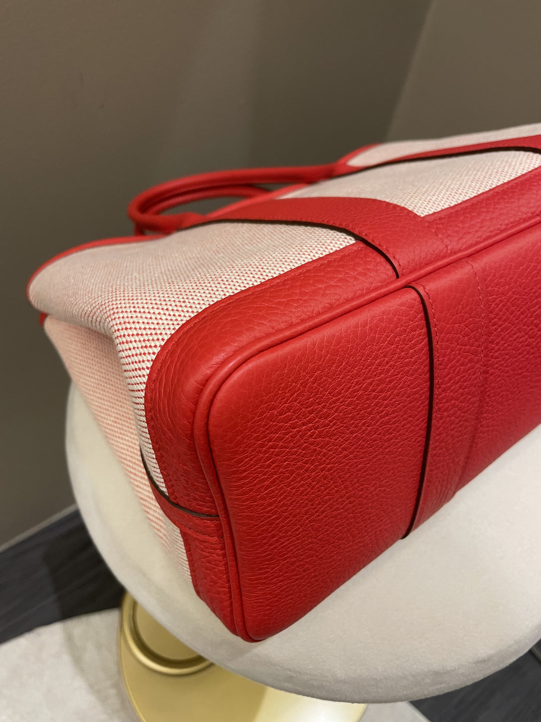 Top quality Hermes Garden Party 30 Rouge Coeur